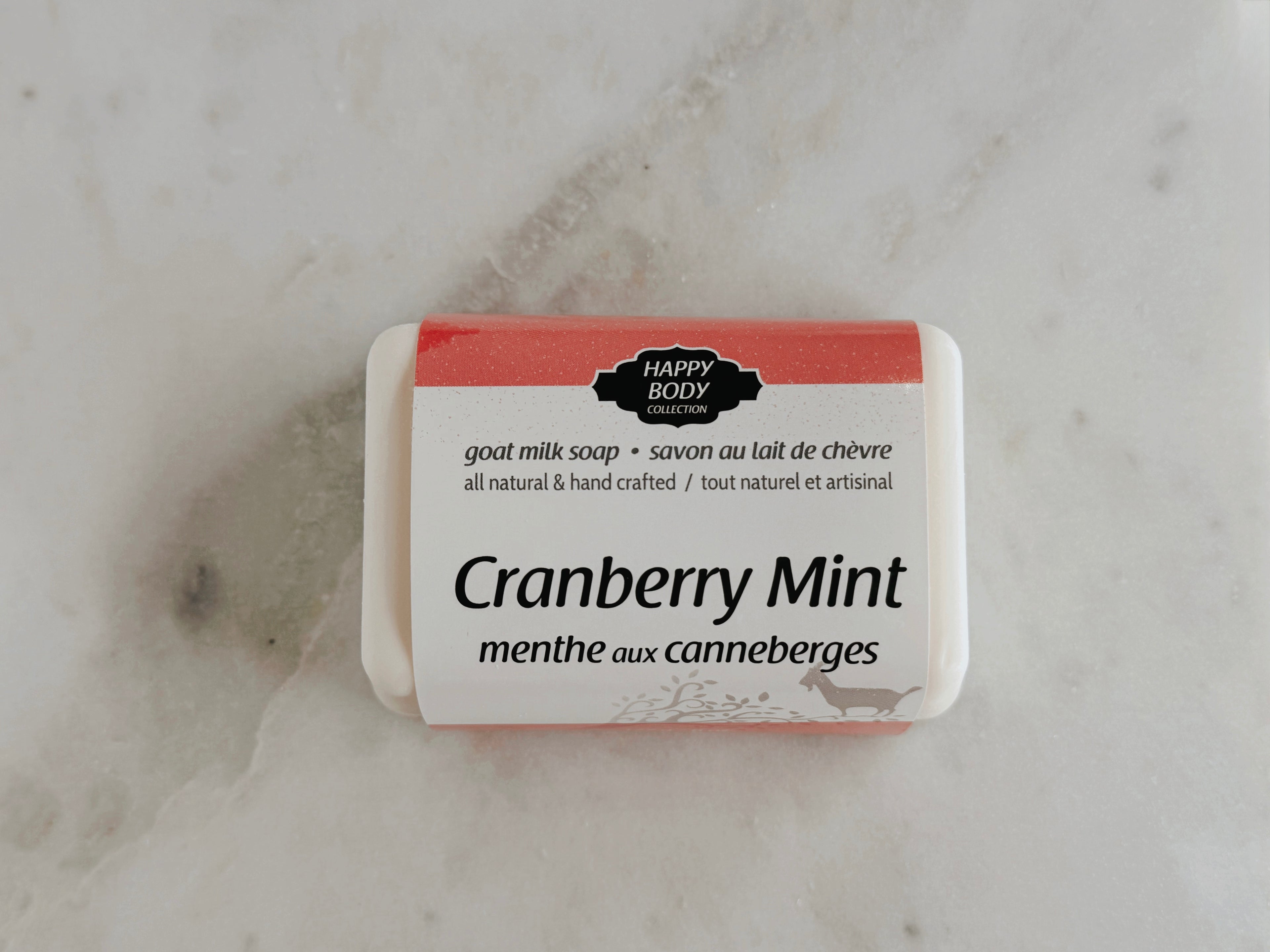 Cranberry Mint Goat Milk Soap
