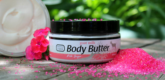 Want something fun and flirty for the summer? Try our Pink Sugar Body Butter!