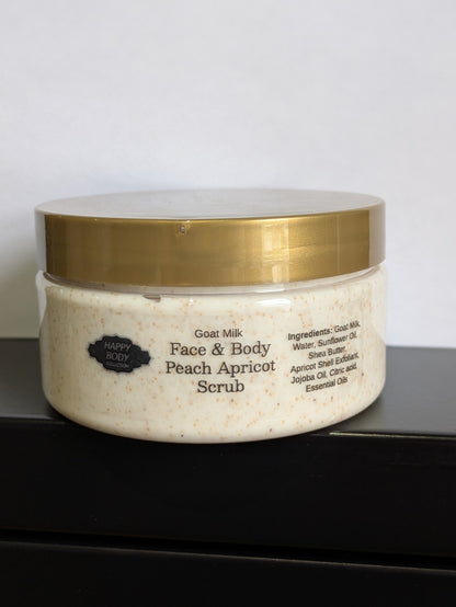 Face &amp; Body Apricot Scrubs