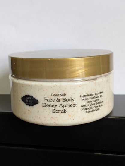Face &amp; Body Apricot Scrubs