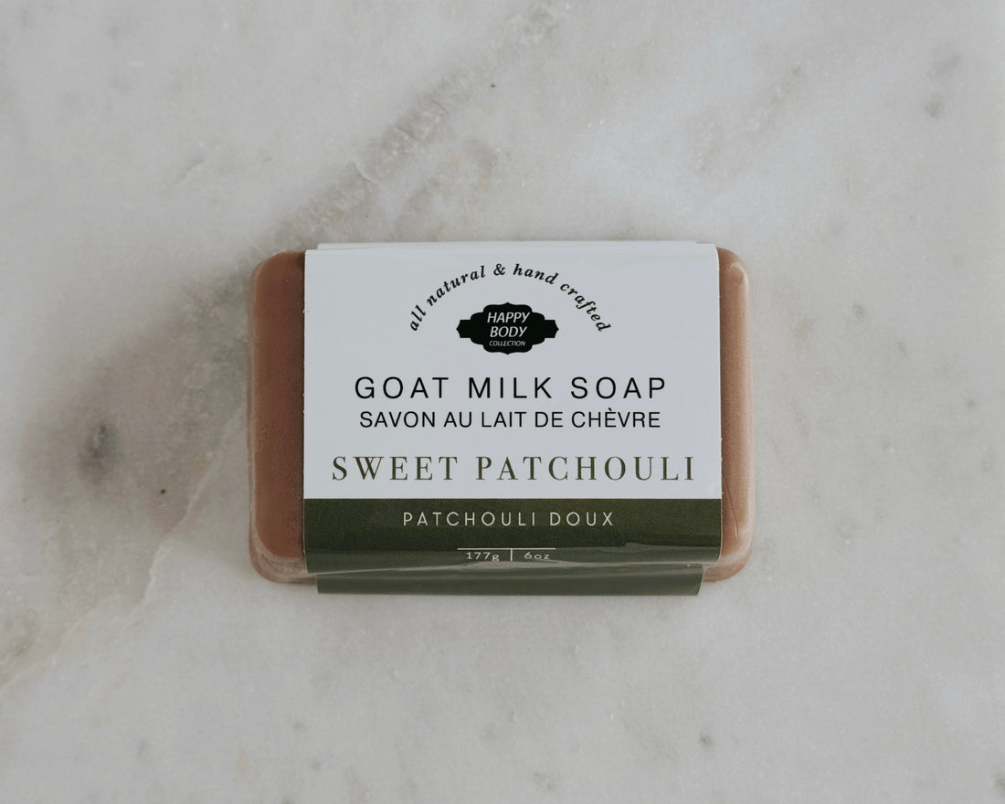 Sweet Patchouli Goat Milk Soap