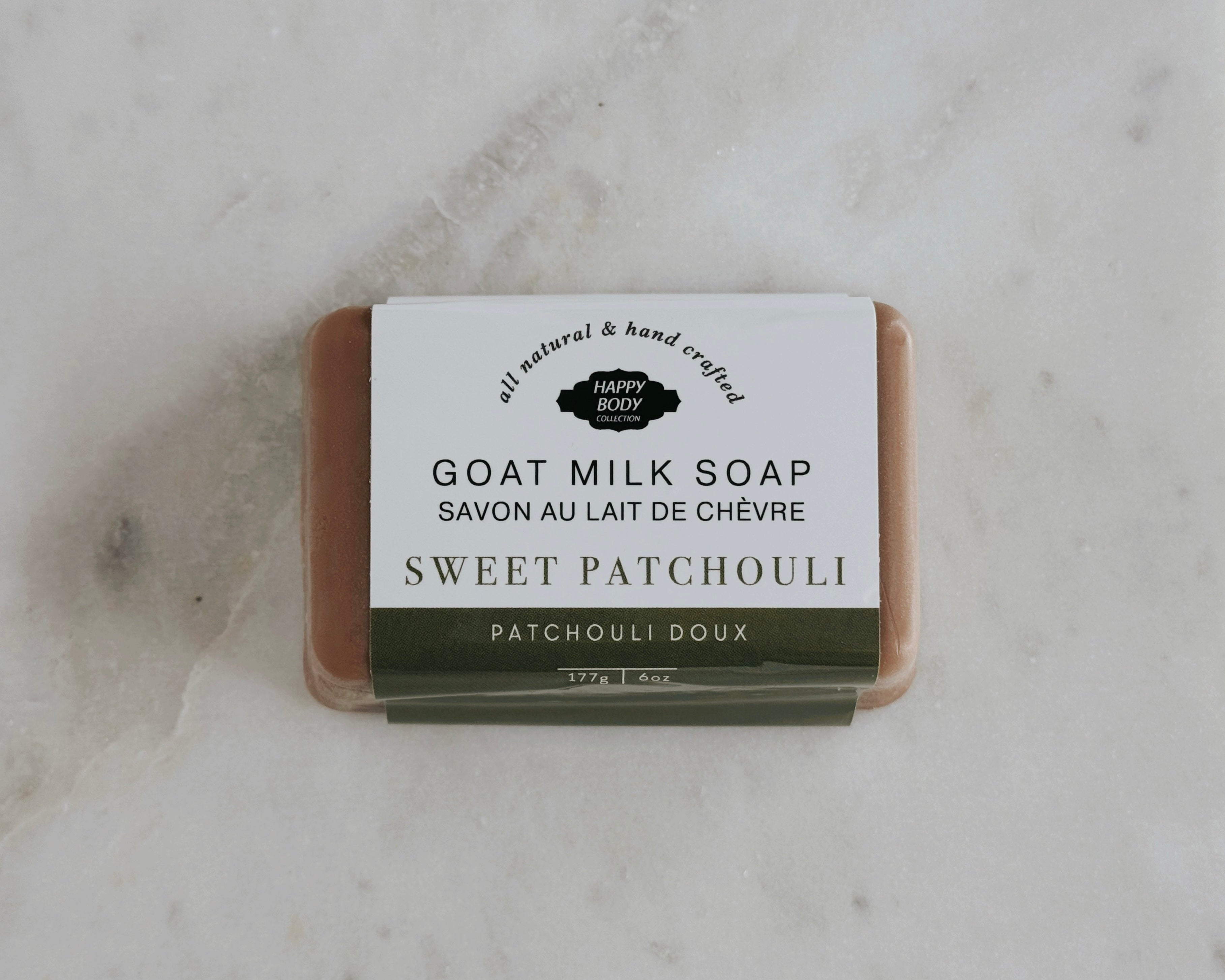 Sweet Patchouli Goat Milk Soap