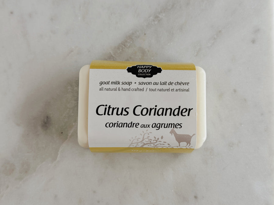 Citrus Coriander Goat Milk Soap