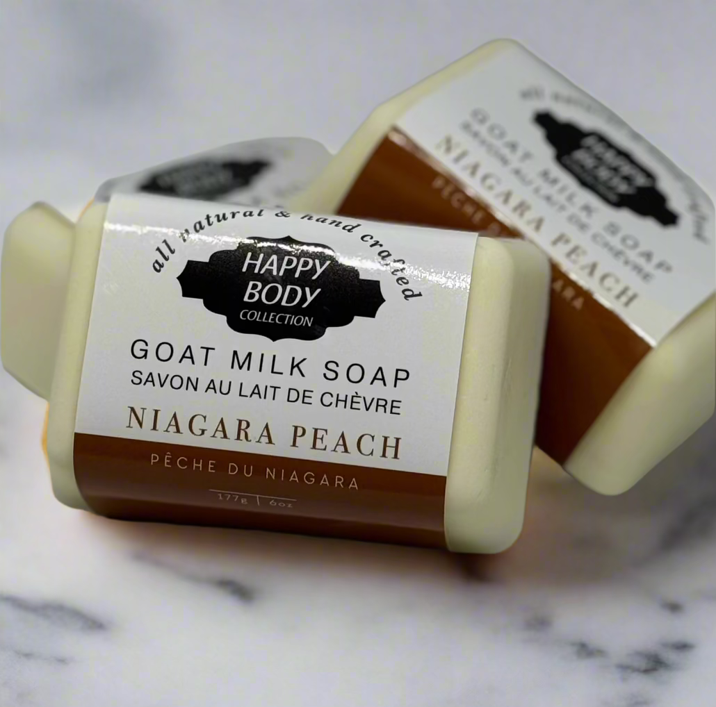 Niagara Peach Goat Milk Soap