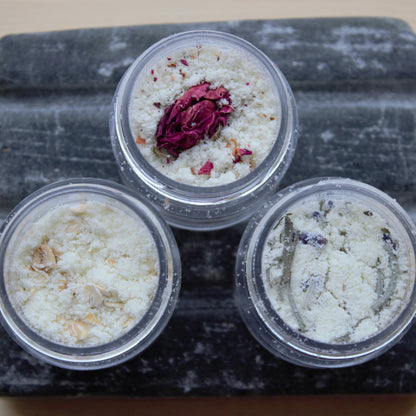 Goat Milk Bath Powder Jar - Lavender