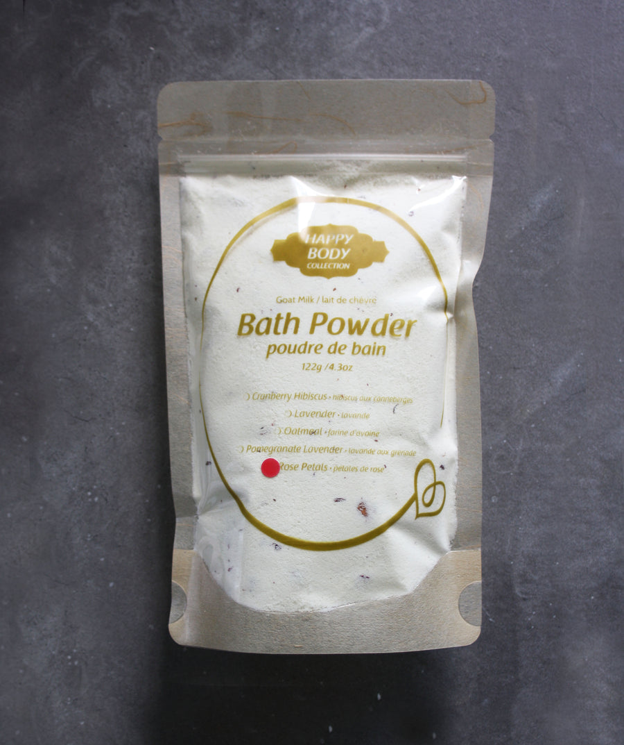 Goat Milk Bath Powder Pouch