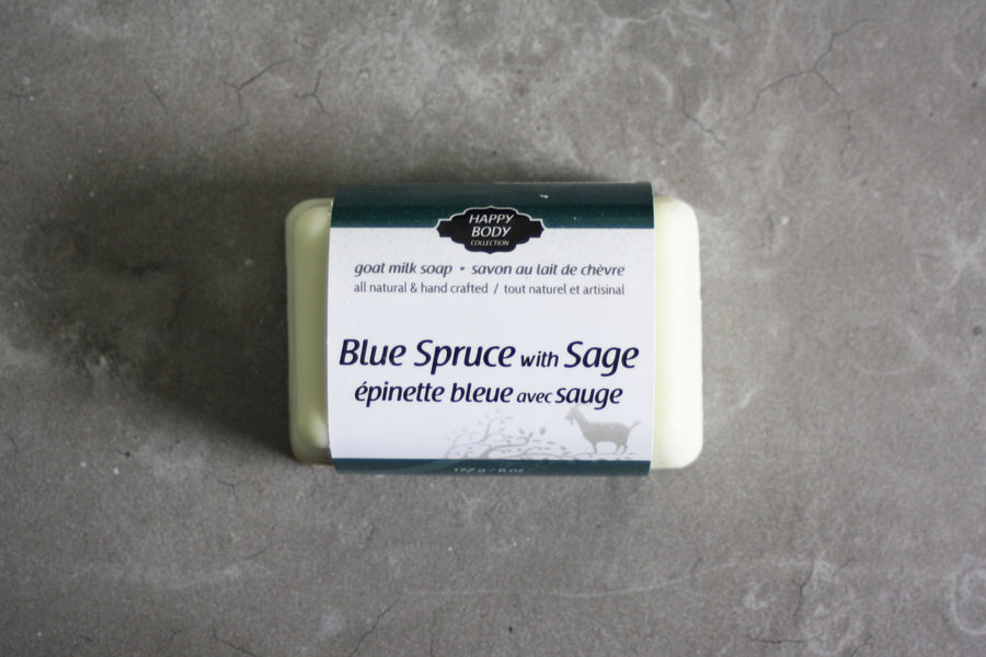 Blue Spruce with Sage Goat Milk Soap